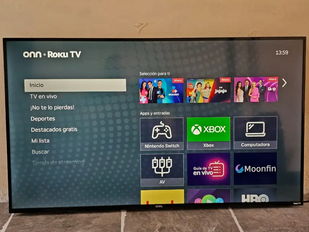 Onn Roku TV 55" (Usada)